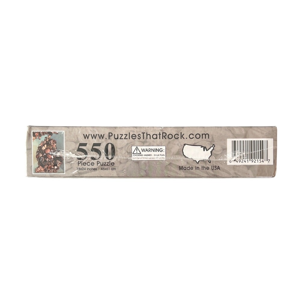 Puzzles That Rock Michigan Rocks State Treasures 550 Piece Jigsaw Puzzle NEW - Picture 3 of 3